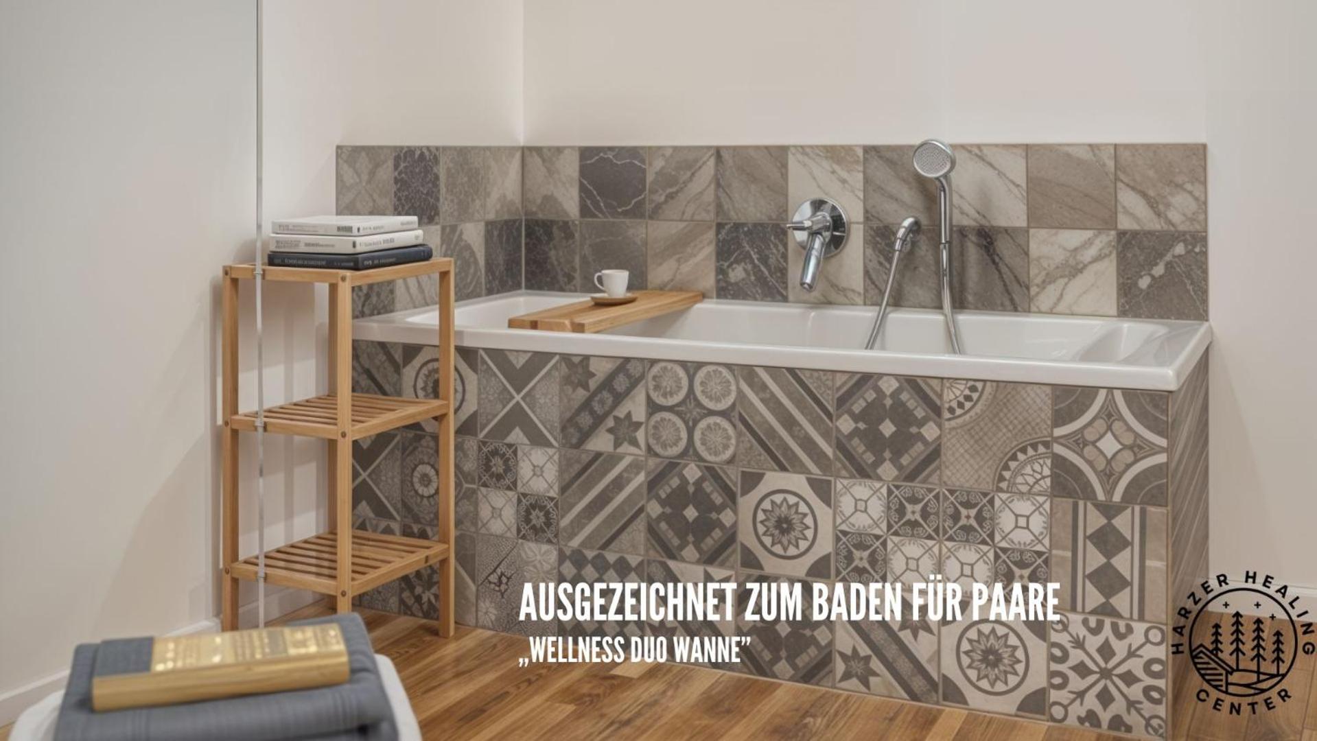 Harzer Healing Center 2024 Gemuetliche Landhauswohnung Mit Fussbodenheizung,Xxl Kochinsel,Xxl Regenduschen,Modern,Hochwertig,Persoenlich,Vollausgestattet Elbingerode (Saxony-Anhalt) Exterior foto